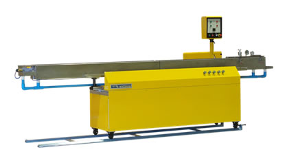 4.0 meter length stainless steel vacuum sizing / cooling & calibration