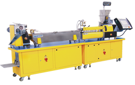 twin screw with modular barrels for optimum flexibility